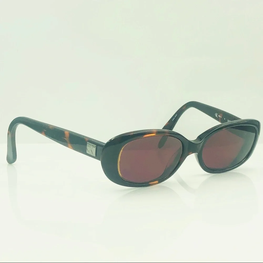 Calvin Klein CK4011 Tortoise Oval Sunglasses Frame